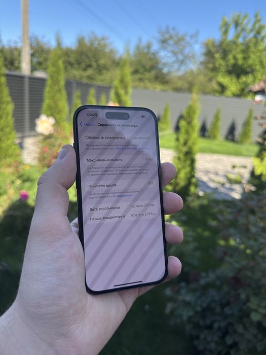 Iphone 15 256 gb чудовий стан, все працює