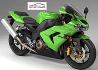 Радіатор Kawasaki ZX-6R 636 (ZX636C, ZX636D) 2005-2006