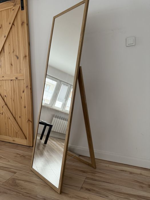 Lustro stojące wąska rama 170x50