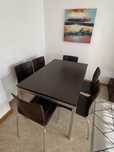Mesa de jantar com cadeiras
