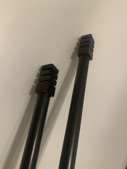 Karnisz czarny 390 cm