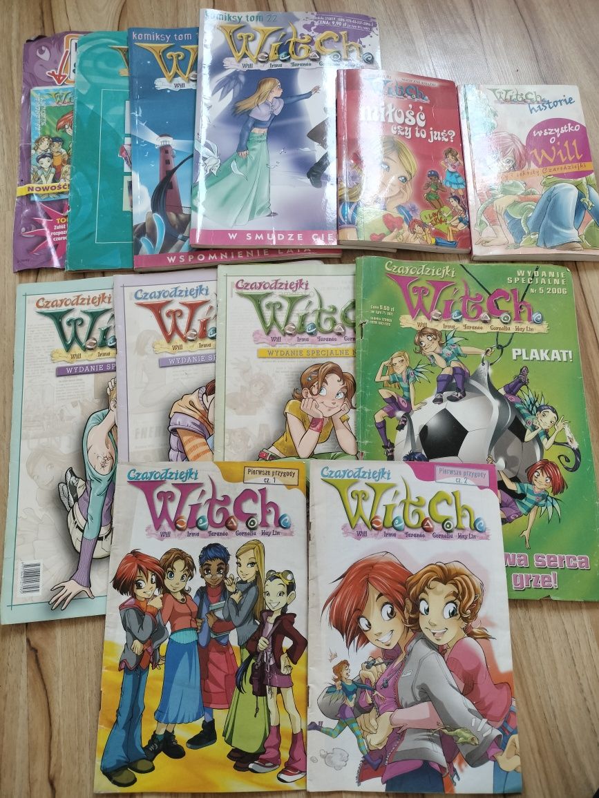 Komiksy komix kolekcja witch w.i.t.c.h.