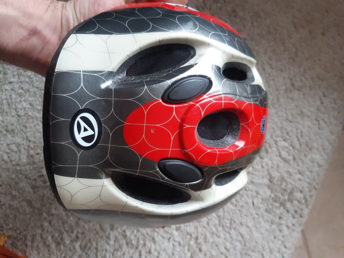 Kask rowerowy dziecięcy rozmiar M 52-56