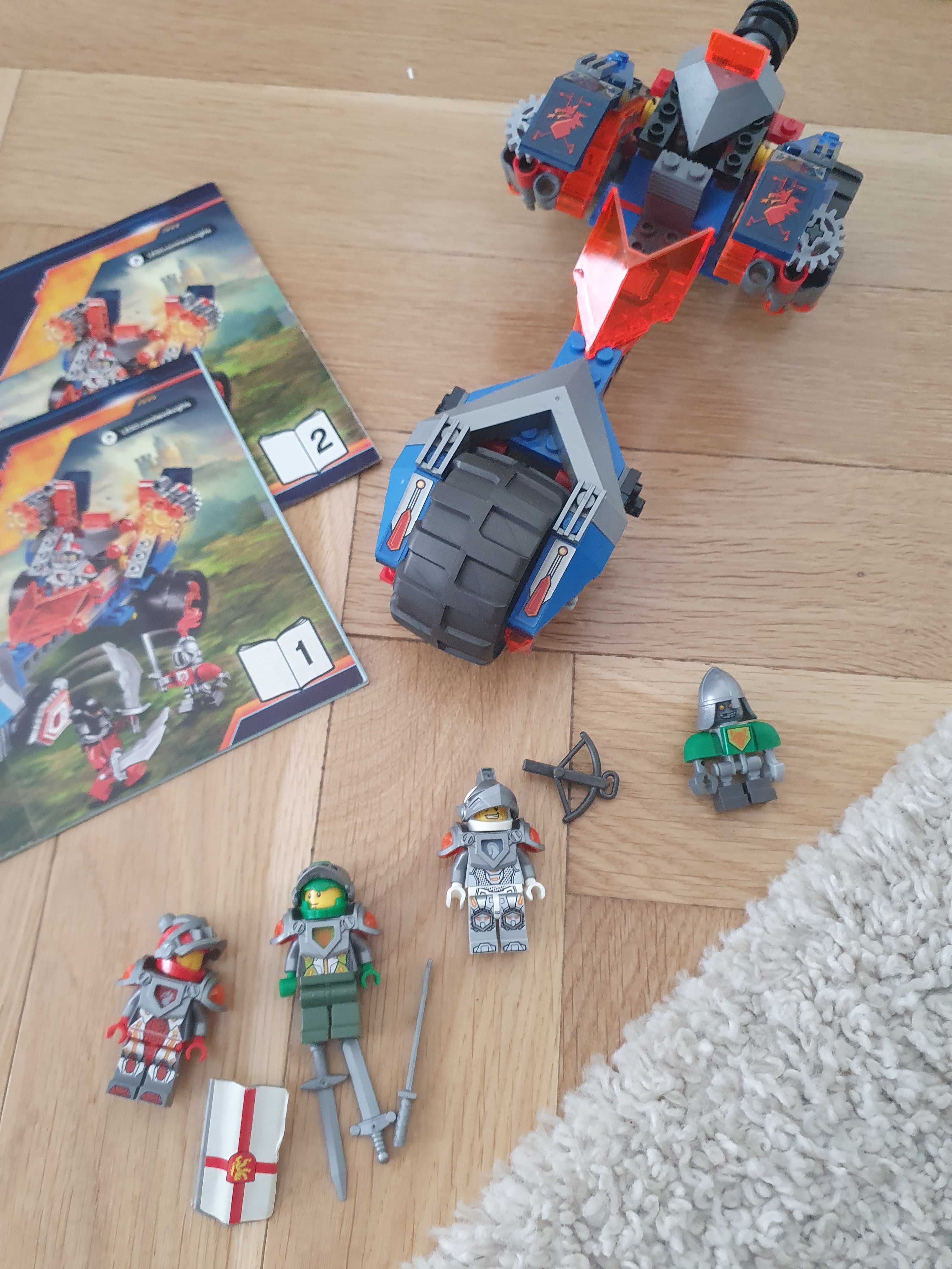 Dwa Zestawy Lego Nexo Knights 70427 , 70319