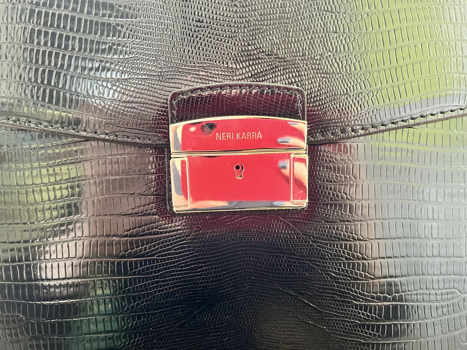 Портфель шкіряний діловий Neri Karra