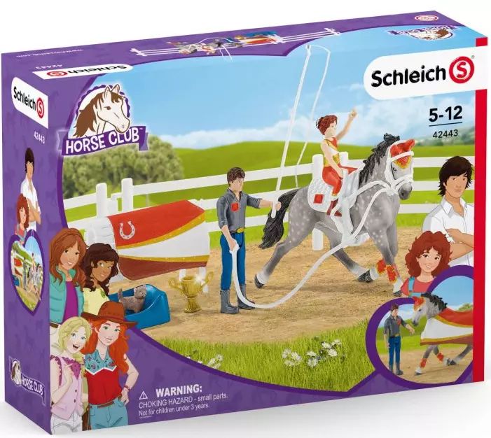 Horse Club. SLH42443. Zestaw do woltyżerki Mii. Schleich