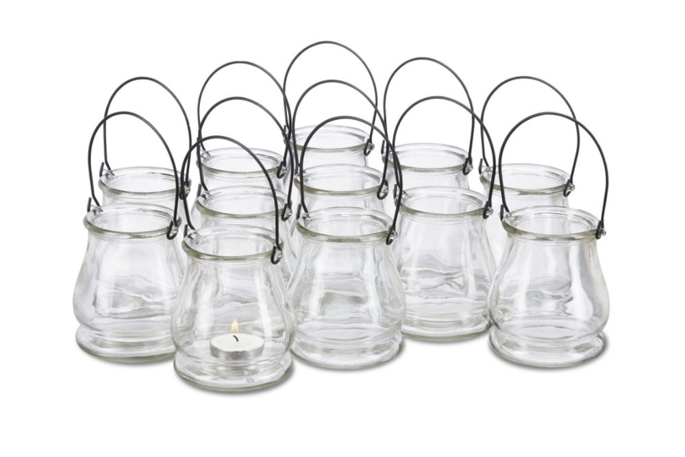 Słoiki na świeczki tealight 12szt.