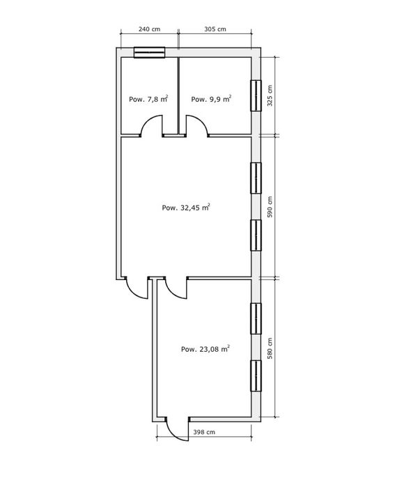 Lokal * Pomieszczenia Biurowe * Centrum Miasta * Sala konferencyjna