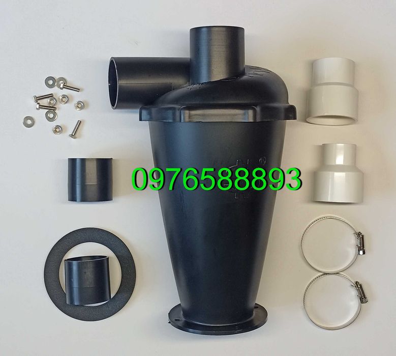 Циклонный фильтр для строительного пылесоса последнего поколения