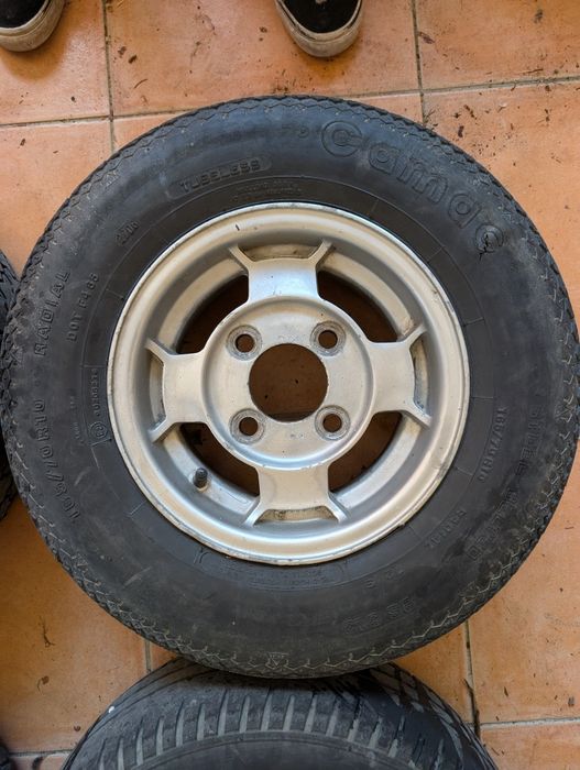 Jantes 10 mini clássico com pneus