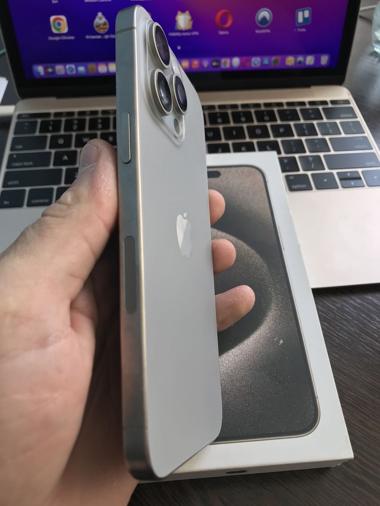 Iphone 15 Pro Max 1Tb 1024Mb Natural Titanium Ідеальний