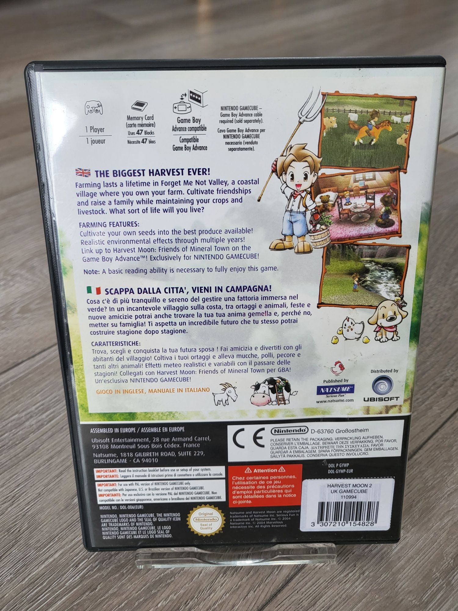 Harvest Moon A Wonderful Life na GameCube