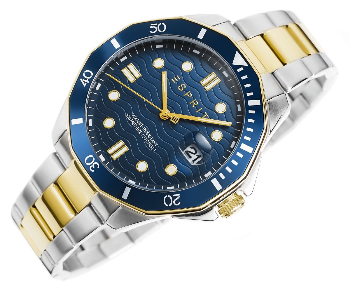 zegarek męski esprit kale es1g367m0095 + box