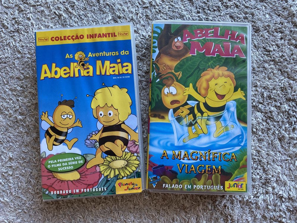 2 Cassetes VHS Abelha Maia