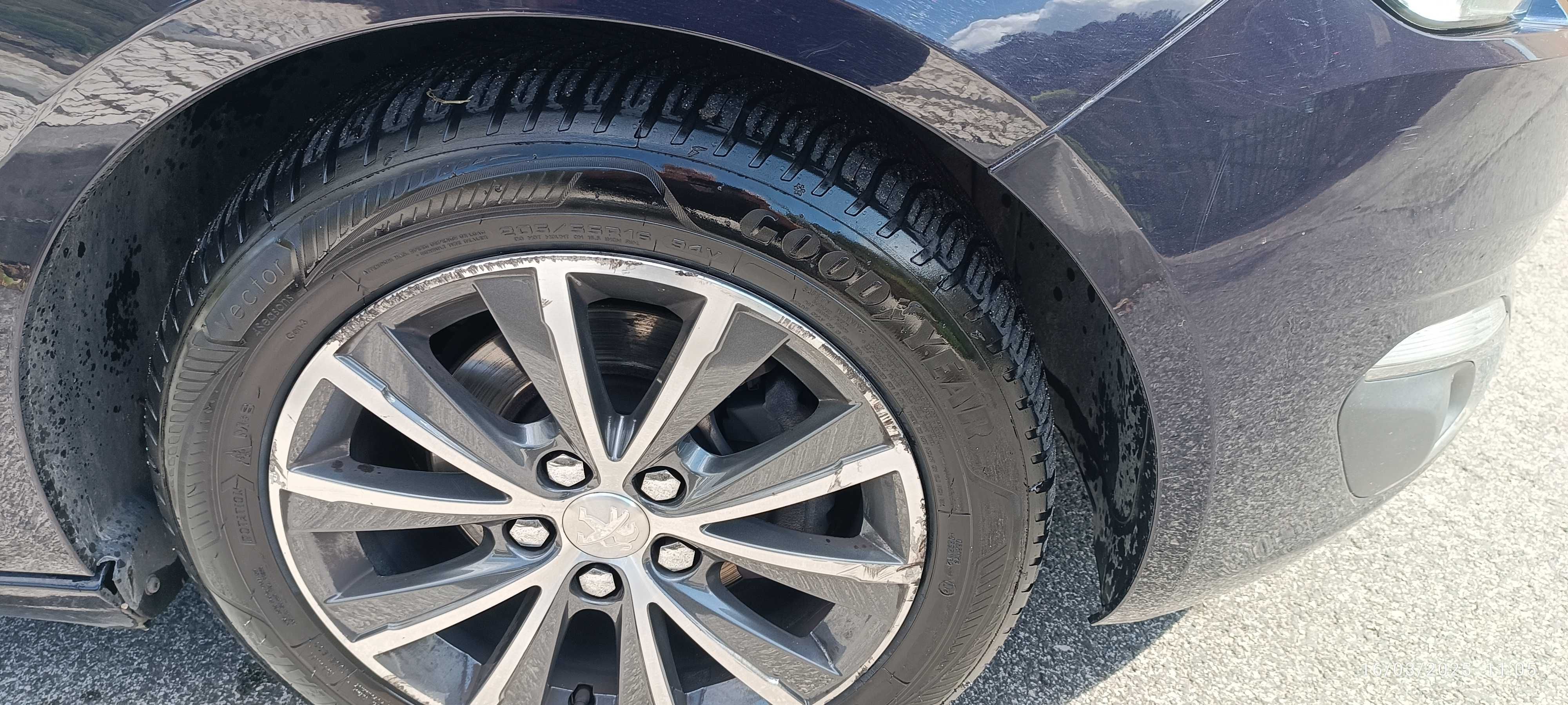 Peugeot 308 SW blue HDI ALLURE EAT8 HDI 120 CV