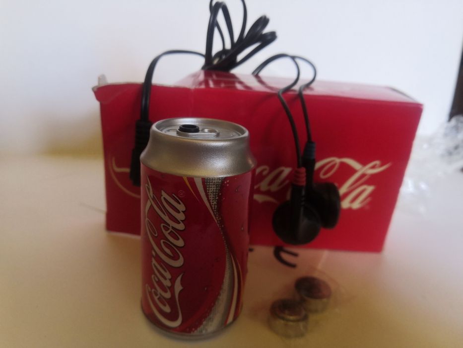 Радио приёмник Coca-Cola. Новый. .