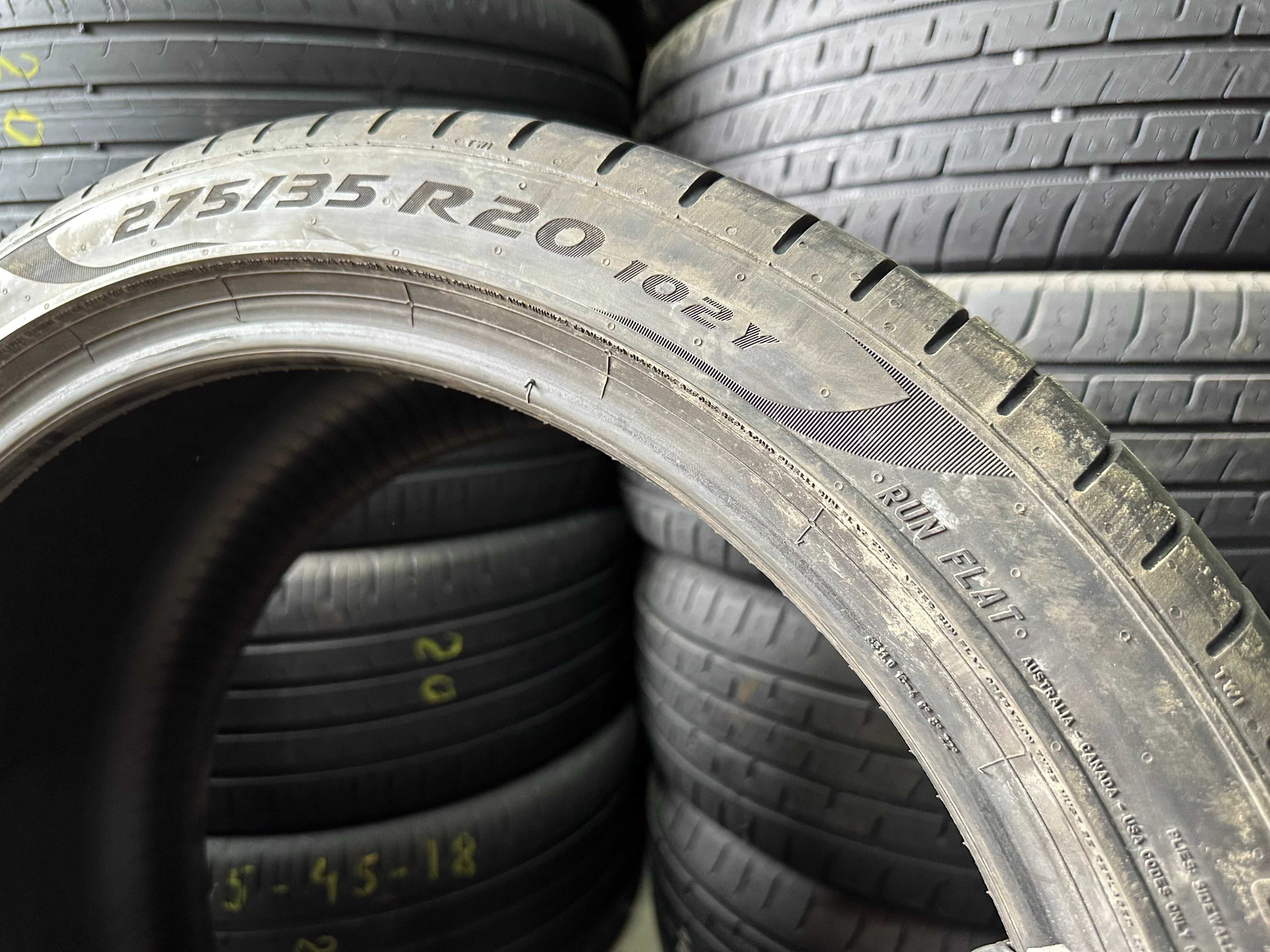 Літні шини 275/35R20 Pirelli Pzero Pz4 RFT 2шт