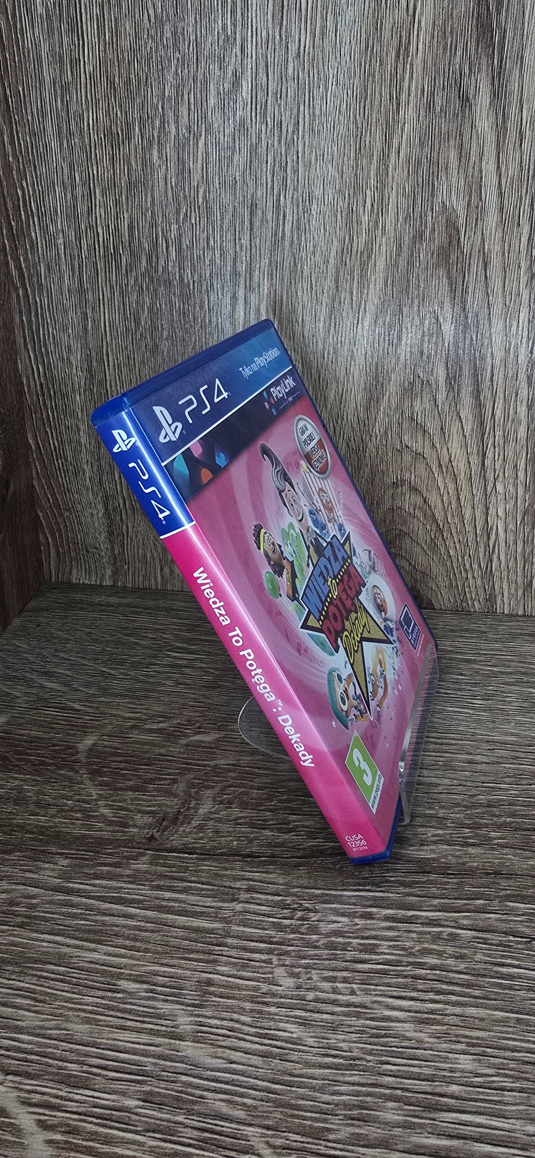 Gra Wiedza to Potęga Dekady Polska Wersja Językowa PS4