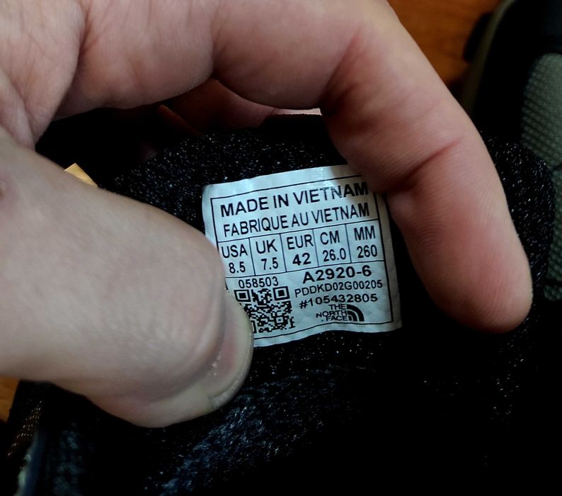 (2127) Термо Зимові The North Face Чоловічі Кросівки черевики (41-45)