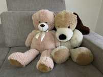 Peluches XXL - urso e cão