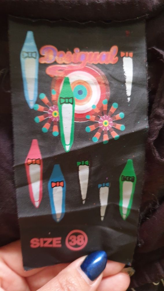 Vestido Desigual usado 1/2  vezes tamanho 38 (M)