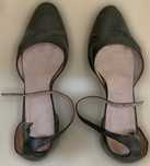 Sapatos de Senhora Abertos, Preto