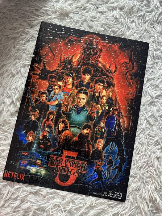 Пазл Stranger Things • Яскравий постер  • Ідеальний подарунок