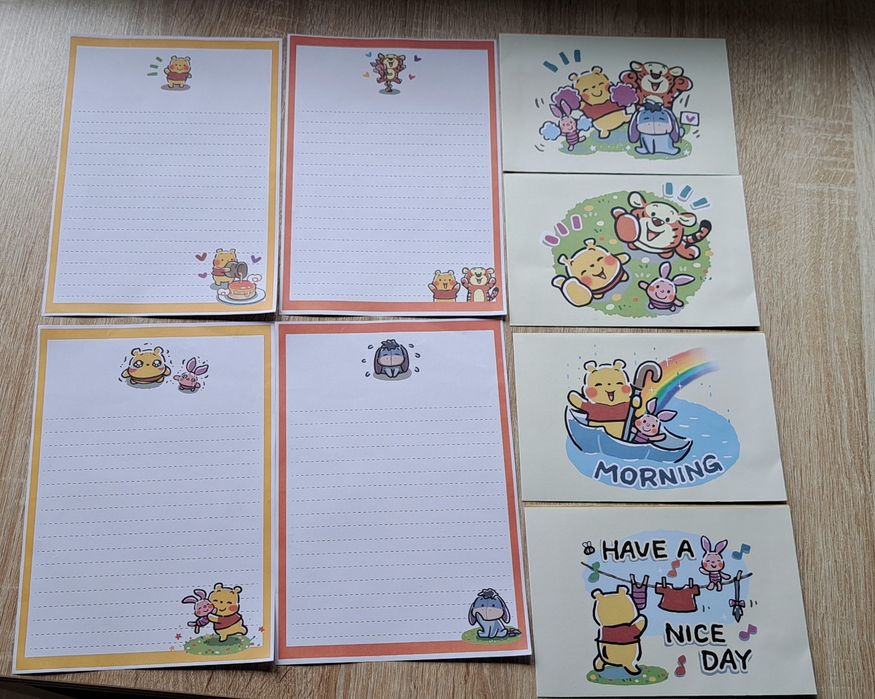 Zestaw papeterii Kubuś Puchatek