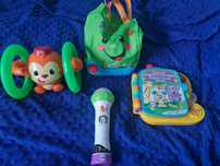 Zestaw Interaktywne zabawki dla malucha zestaw...tez fisher price