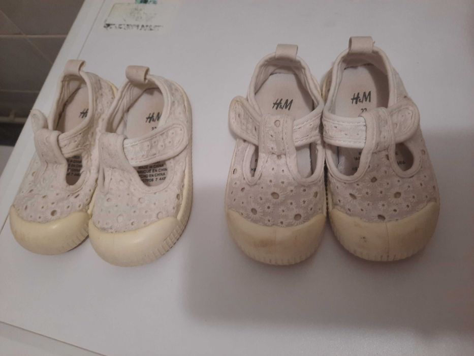 Макасини h&m розмір 22, ( устілка 13.5)