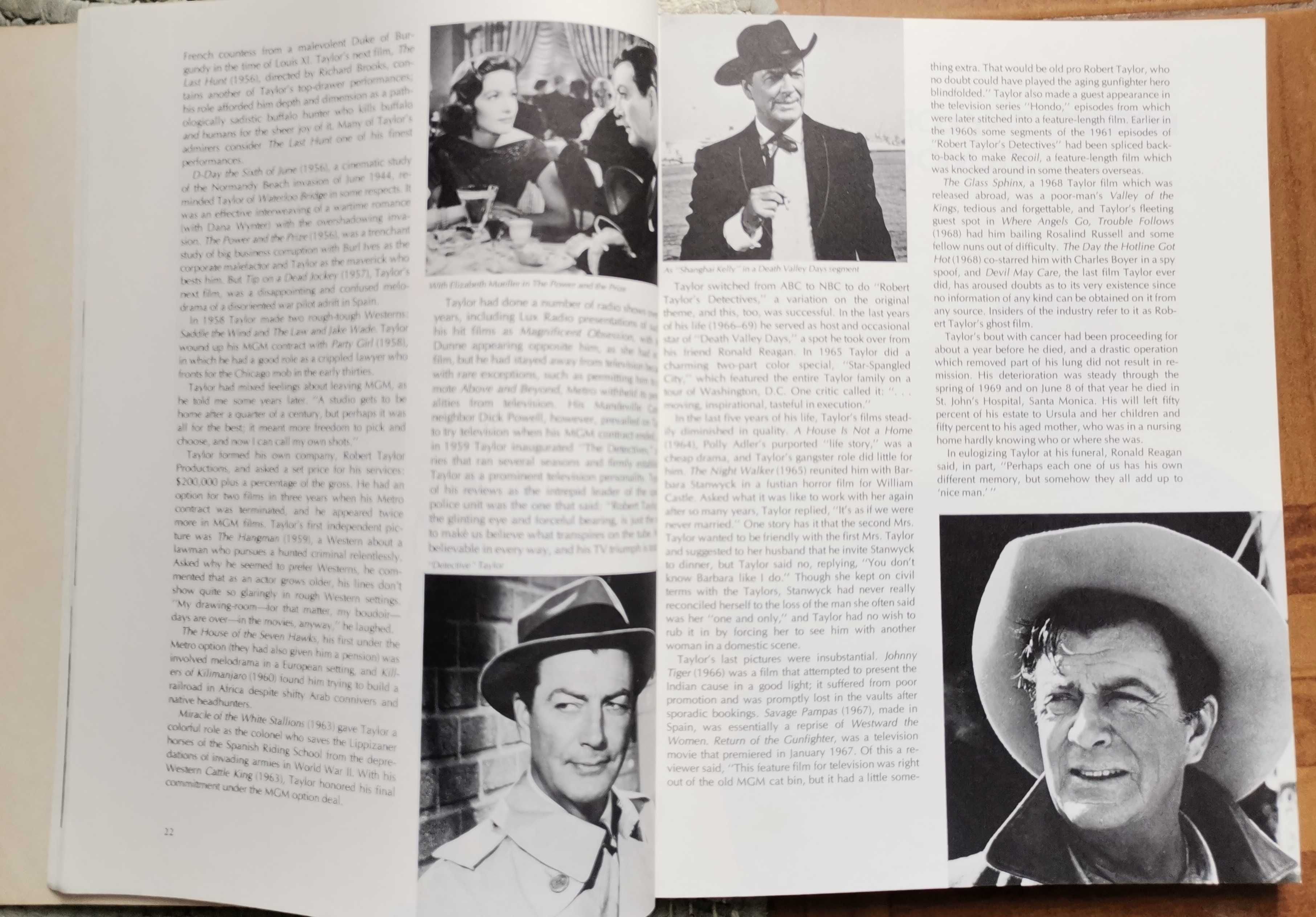 Livro The Films of Robert Taylor