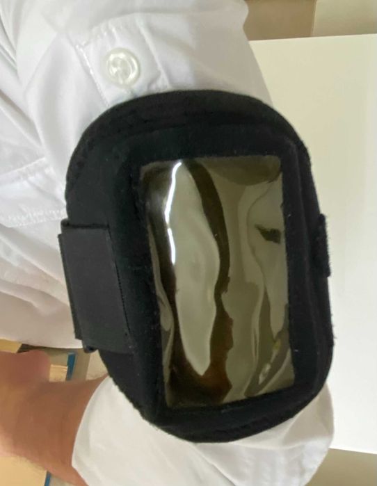 Bolsas Telemóvel braço pretas ou azul