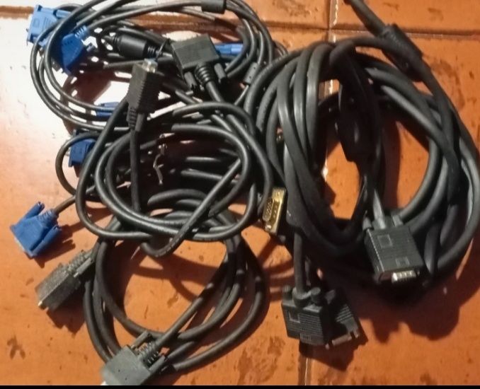 Cabos VGA - conjunto
