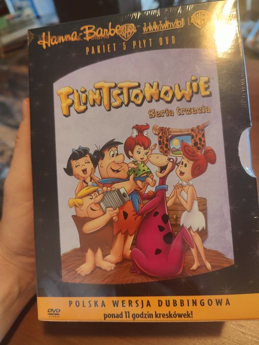 Dvd - Flinstonowie sezon 3.(Folia) Box