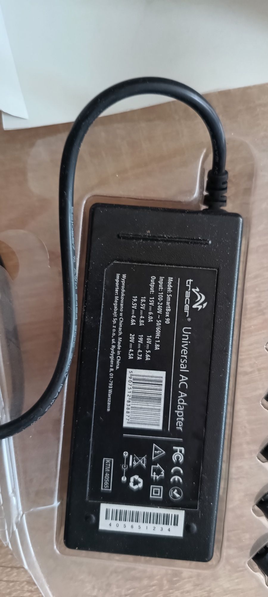 Ładowarka zasilacz do laptopa Tracer Universal Smart Box 90