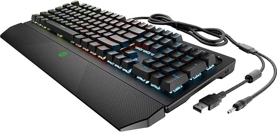 Nowa Klawiatura Mechaniczna Gamingowa HP Pavilion Gaming 800 RGB FV23%