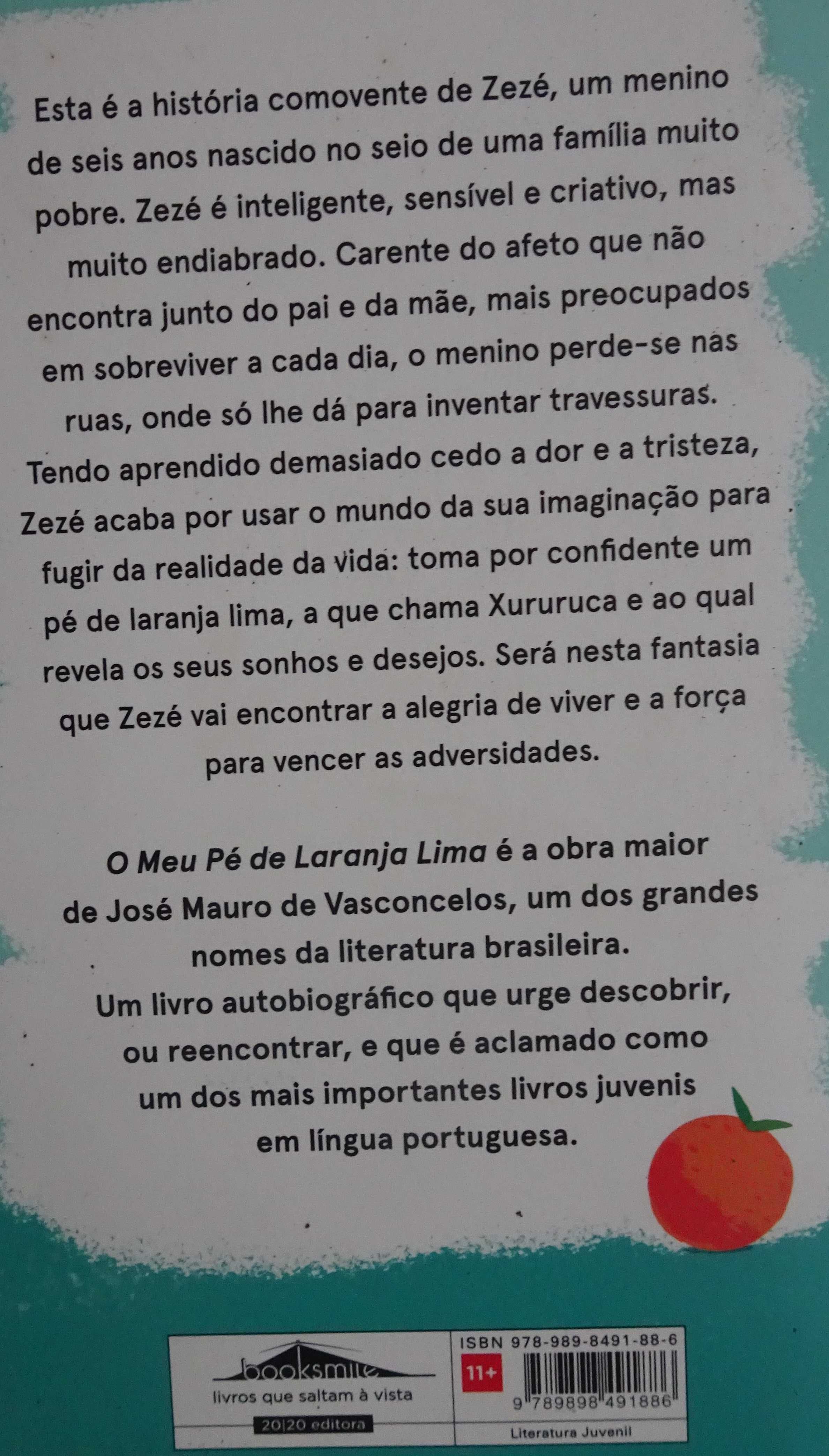 O Meu Pé de Laranja Lima de José Mauro de Vasconcelos