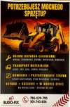 Roboty ziemne, transport , usługi koparką, przyłacza