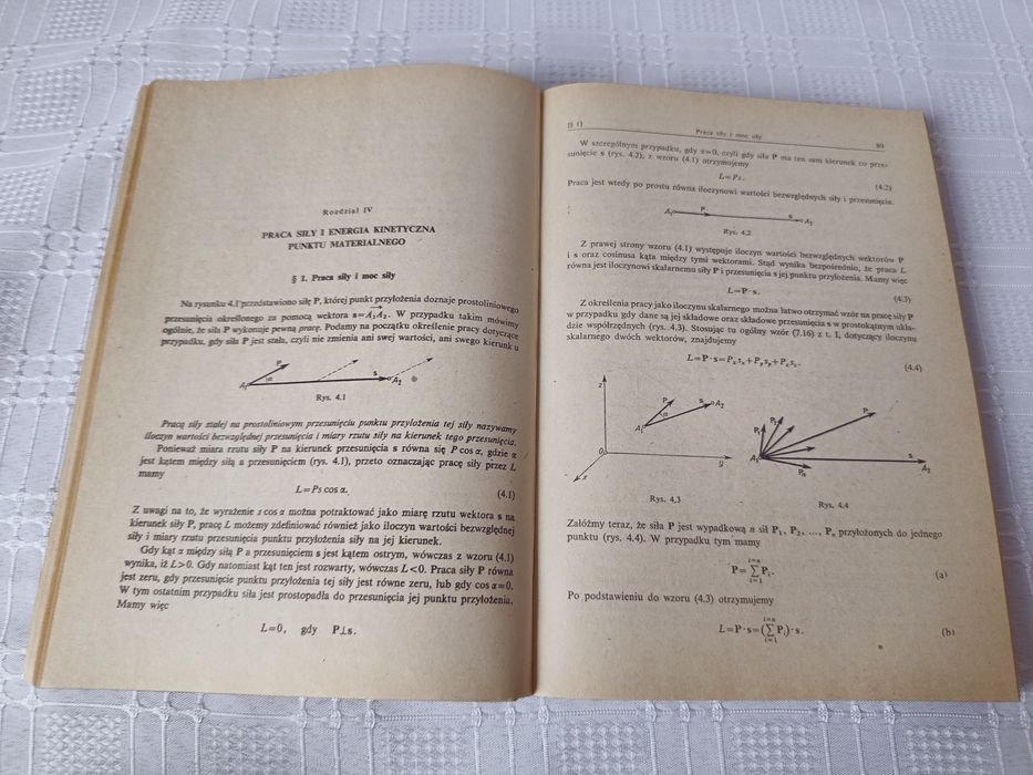 Mechanika ogólna J. Leyko, tom I Statyka i kinematyka, tom II Dynamika