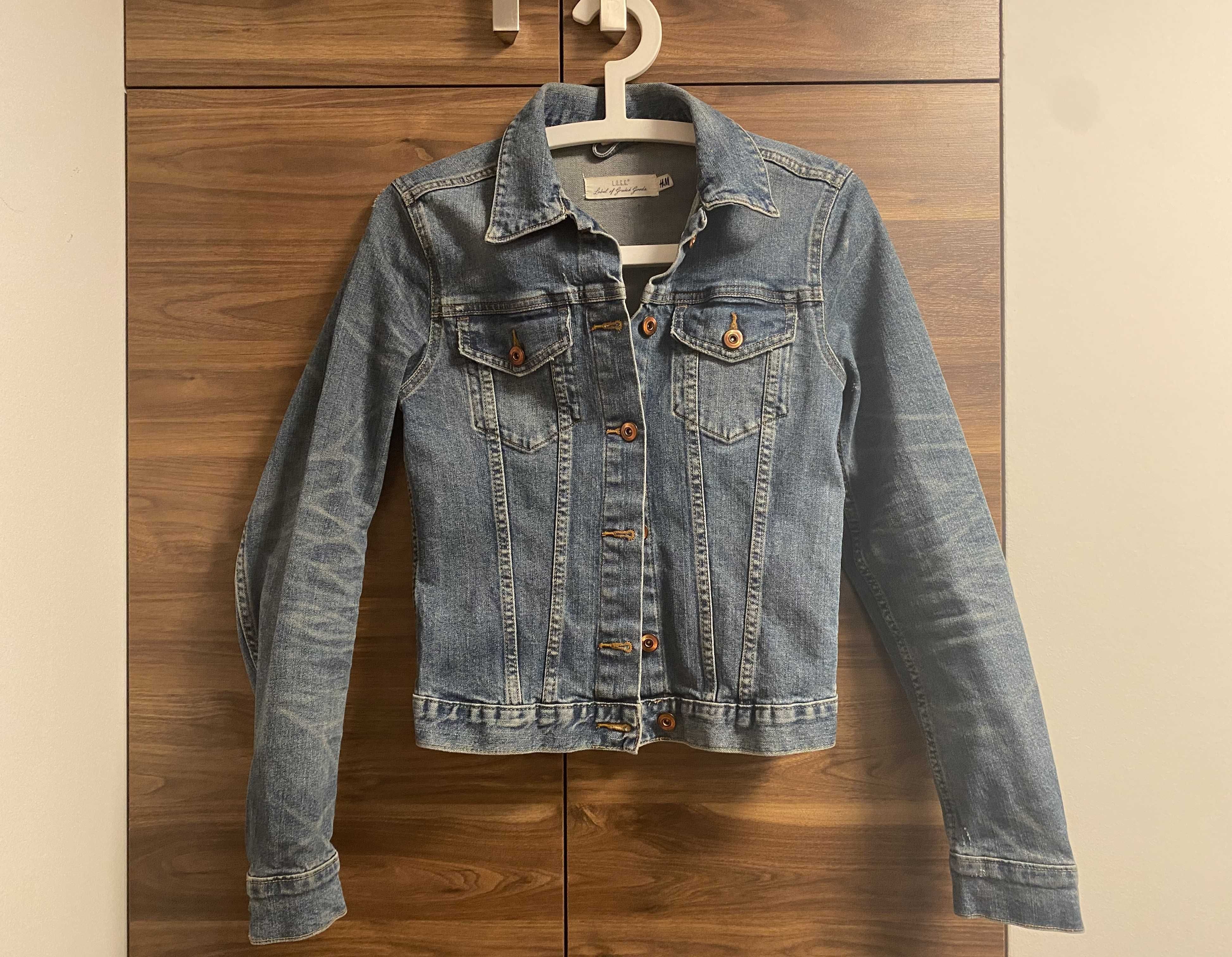 Kurtka jeansowa H&M L.O.G.G rozmiar XS