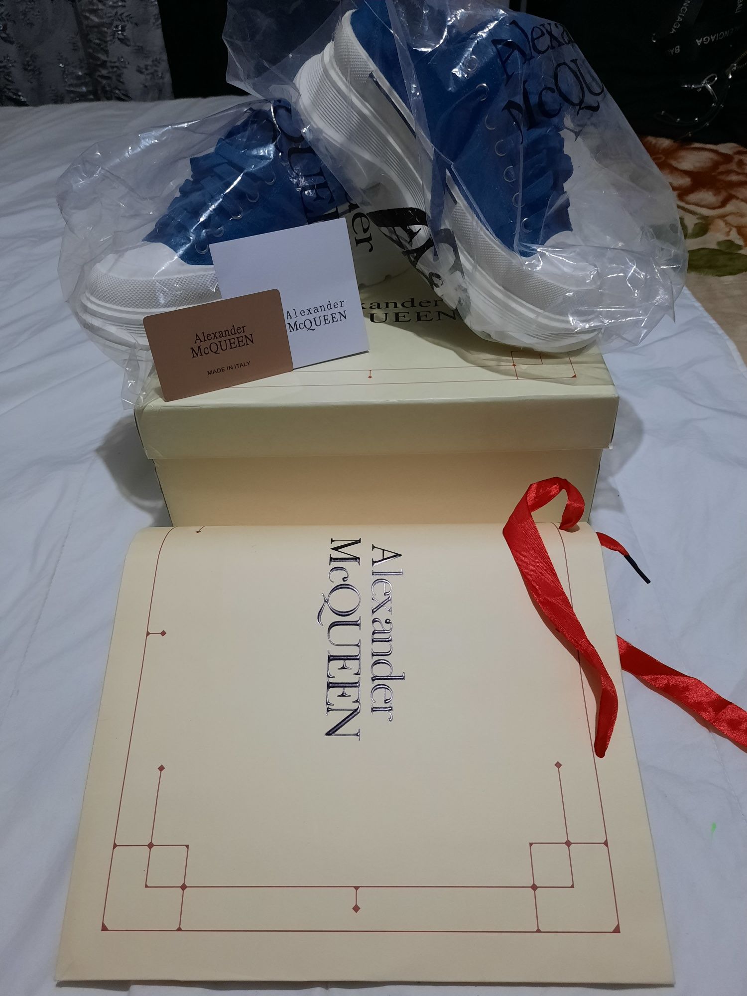 ALEXANDER McQueen-кроссовки,туфли !