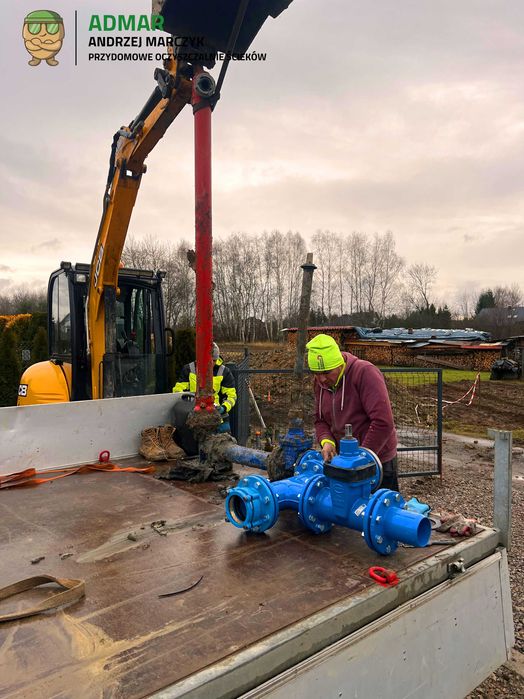 Przyłącza, sieci wodociągowe i kanalizacyjne, usuwanie awarii wod-kan