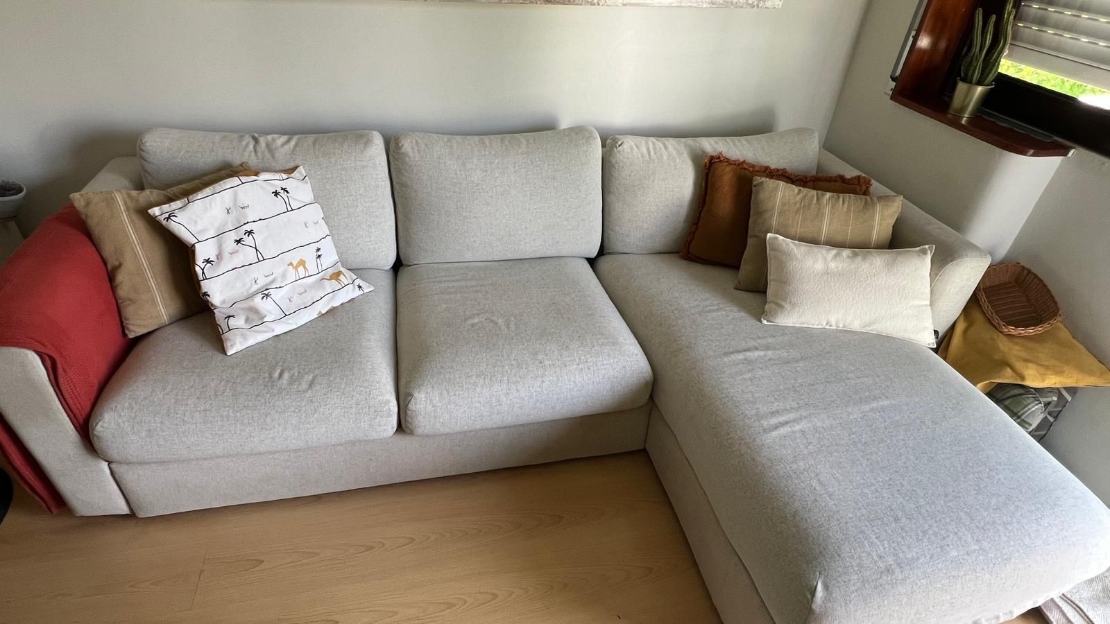 Sofá IKEA Vimle Cinzento Claro