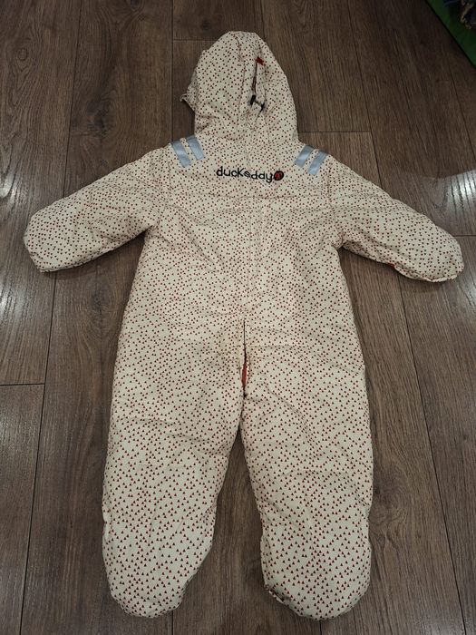 Kombinezon zimowy techniczny dla dziewczynki DucKsday rozmiar 86 cm