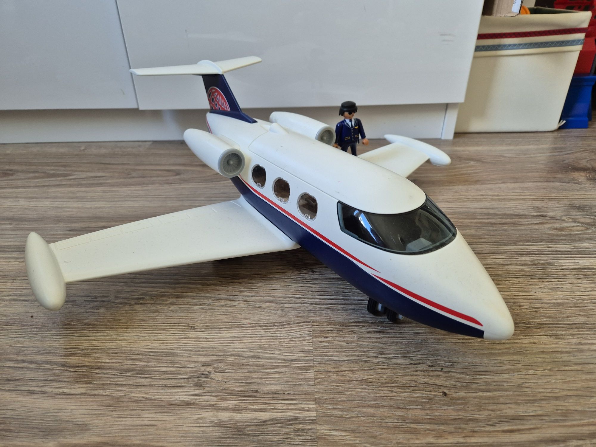 Prywatny samolot playmobile