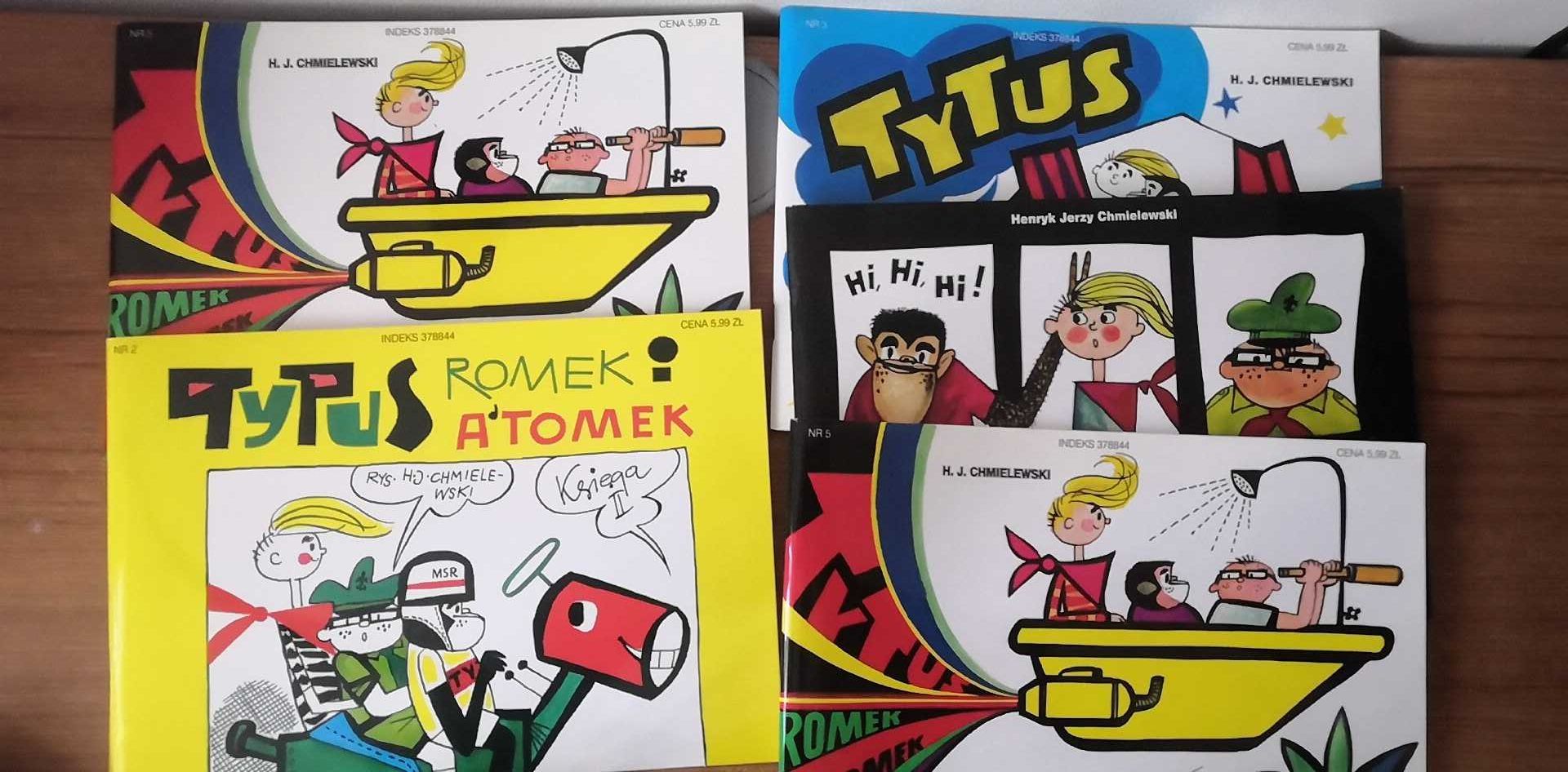 Zestaw Komiksów Tytus, Romek i Atomek