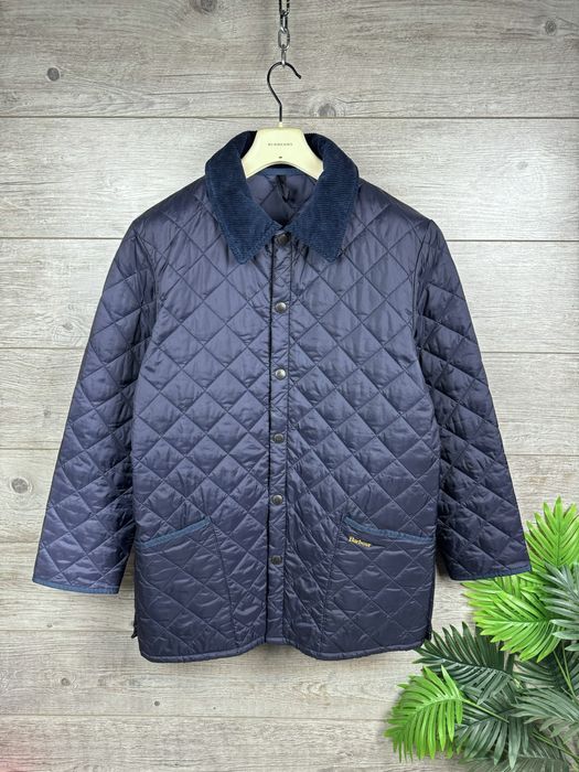 Barbour куртка джакет утеплений як мікропуховик розмір Л