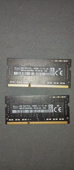 Módulos de RAM DDR3 SK Hynix 2x4GB