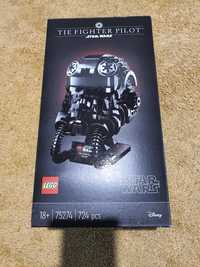 Lego Star Wars 75274 Tie Fighter Pilot helmet hełm NOWY