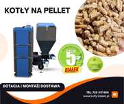 Kocioł Piec z podajnikiem na pellet TECHNIX-PEL 24kW 5klasa A+